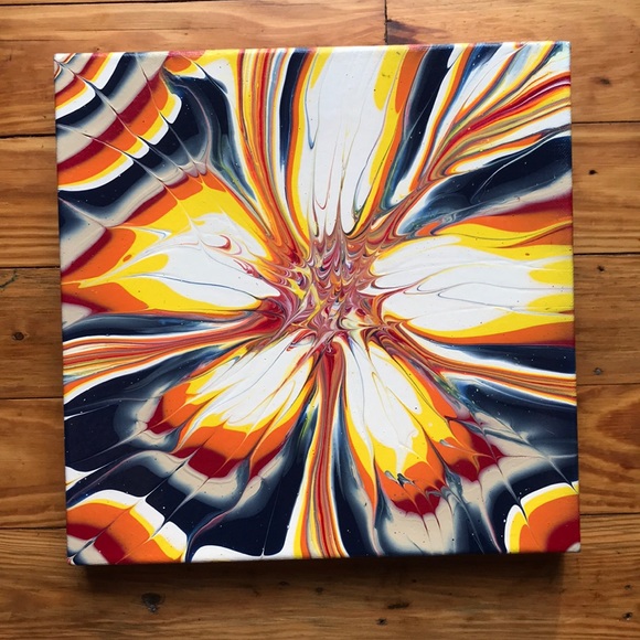 Other - $16 w/ bundle. Handmade pour art on canvas. 12x12
